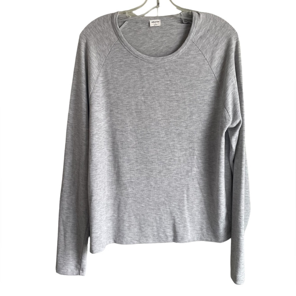 Wilfred Free Aritzia gray Long Sleeve Top size small